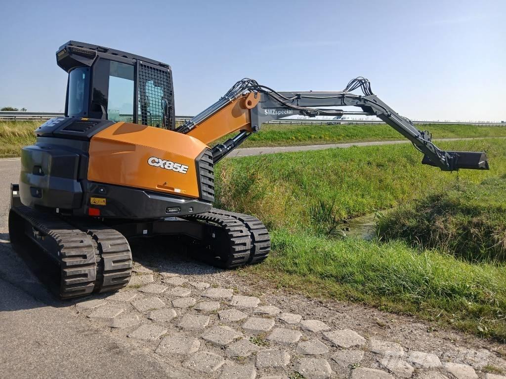CASE CX 85 E Gravemaskiner med lang bom