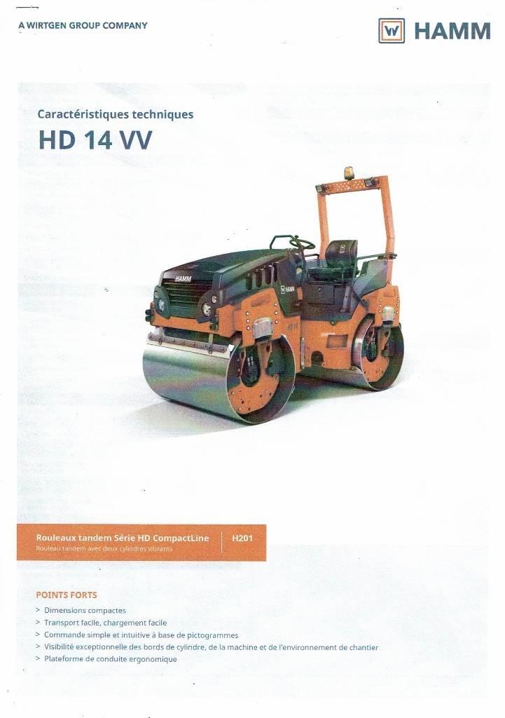 Hamm HD 14 VV Tandem Valser