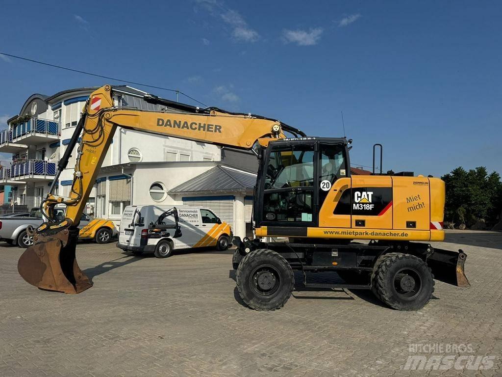 CAT M 318 F Hjulgravere