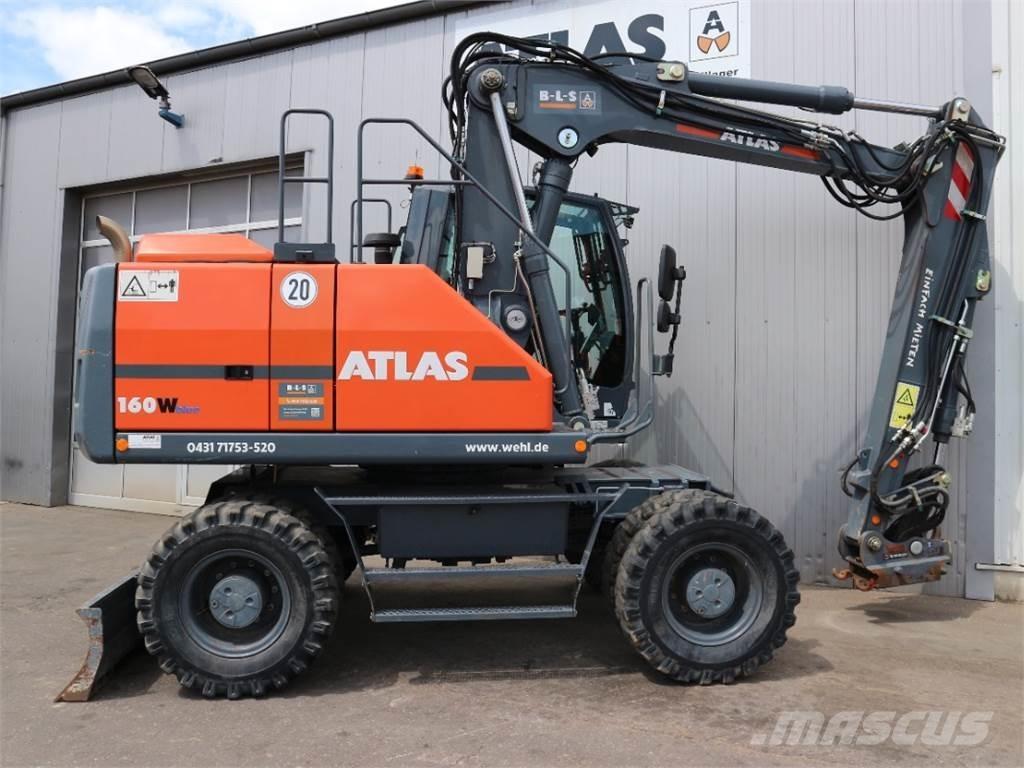 Atlas 160W-BLUE Hjulgravere