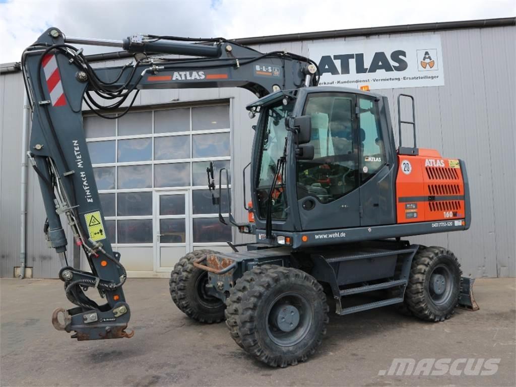 Atlas 160W-BLUE Hjulgravere