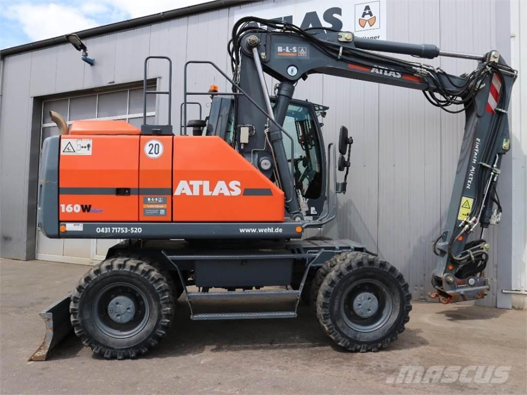 Atlas 160W-BLUE Hjulgravere