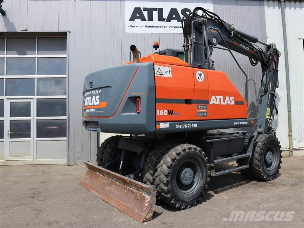 Atlas 160W-BLUE Hjulgravere