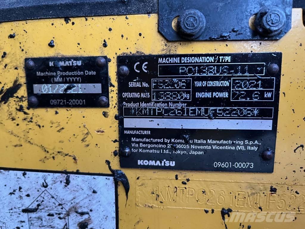 Komatsu PC 138 US-11 Beltegraver