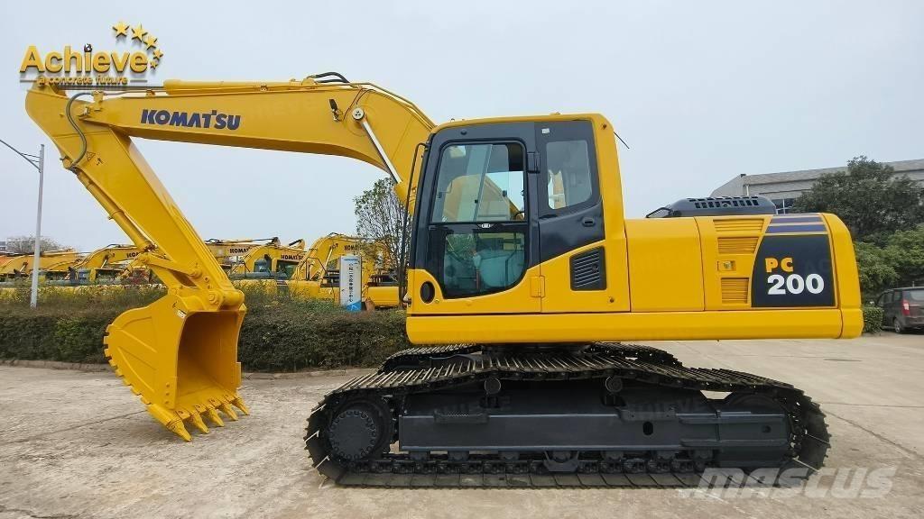 Komatsu PC 200 Beltegraver