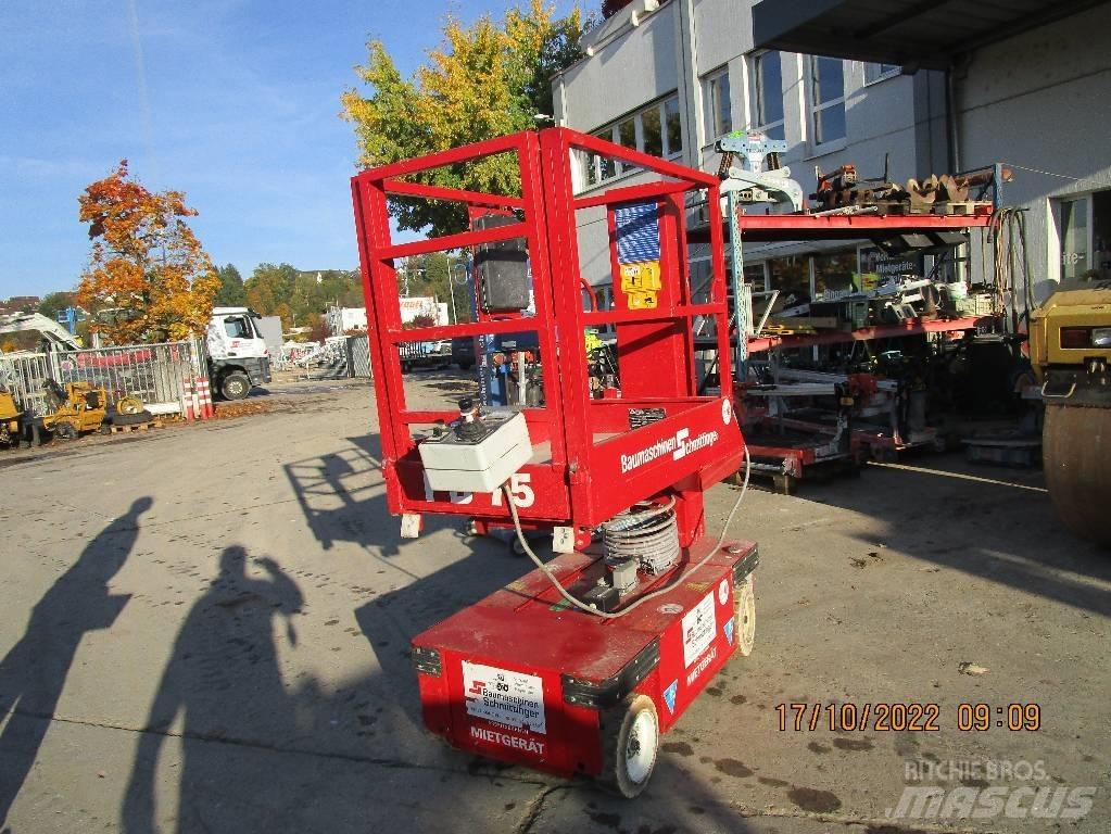 PB 75 Hubroller Selvgående bomlifter