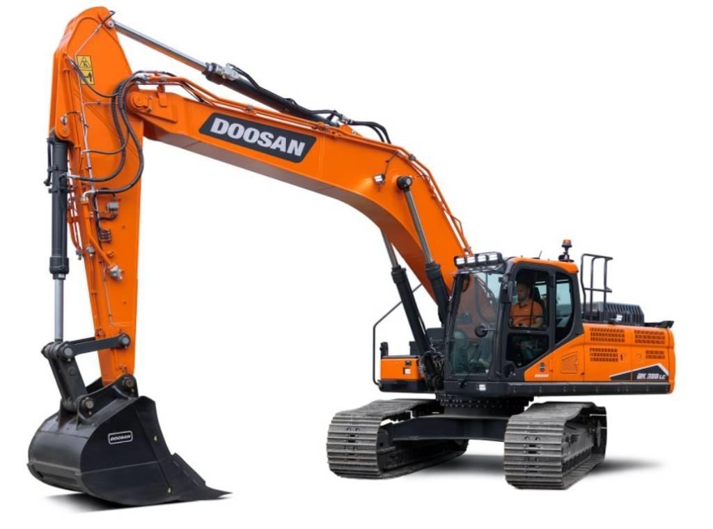 Develon DX300LC-7 Beltegraver