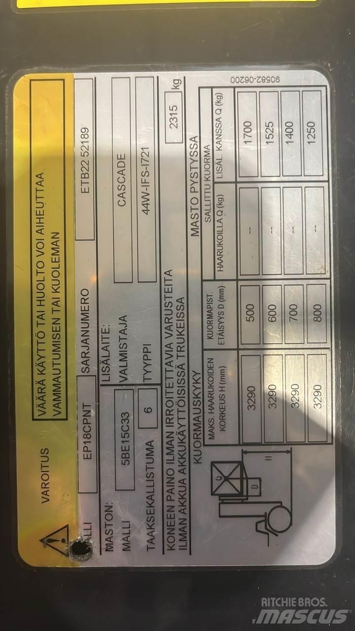  CMTPE Elektriske trucker
