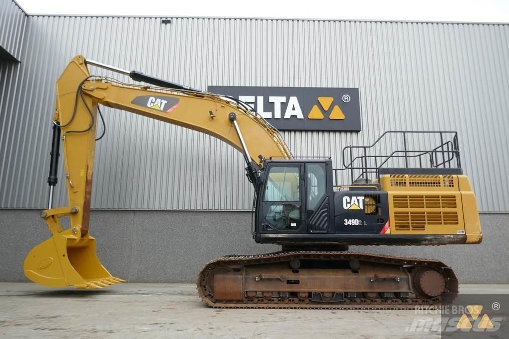 CAT 349D2L Beltegraver