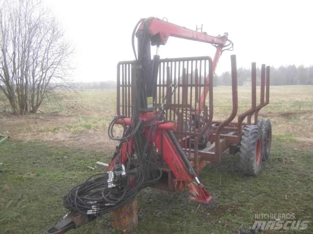 Patu 500 + Metsäkärry Tømmerhengere