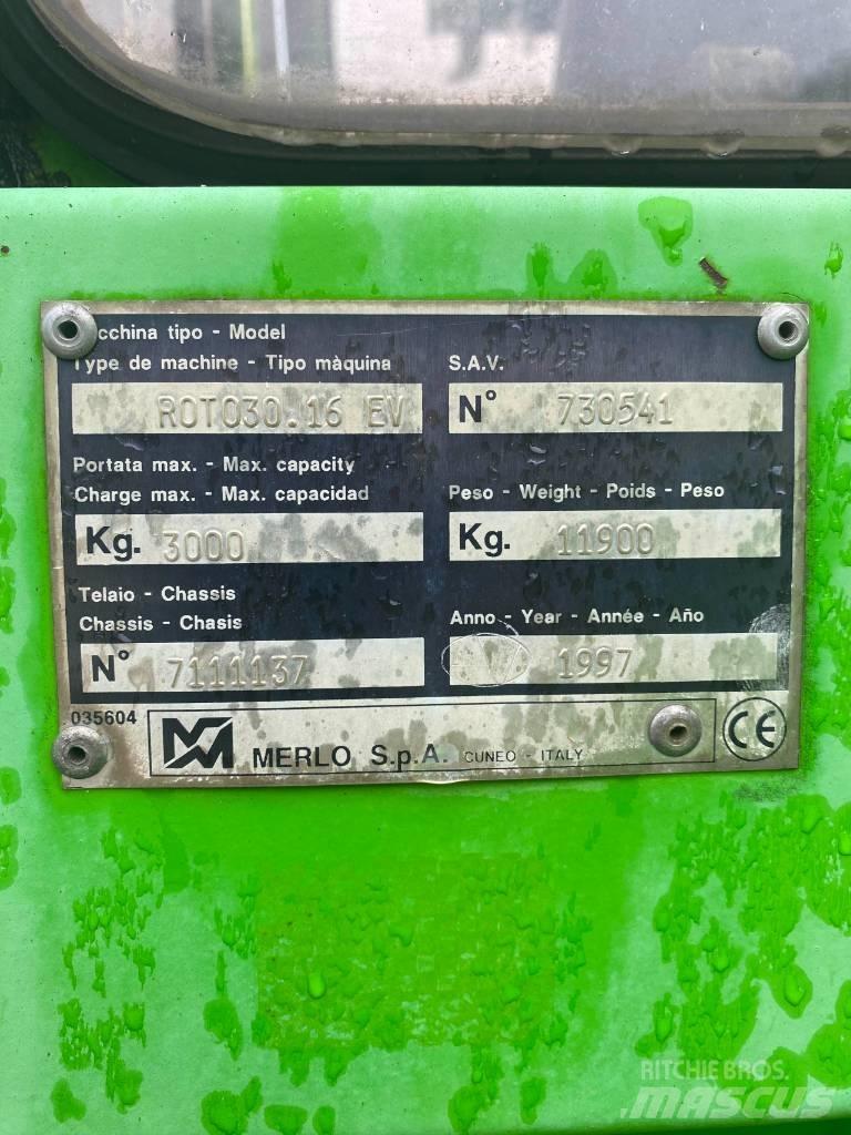 Merlo Roto 30.16 EV Teleskoplastere