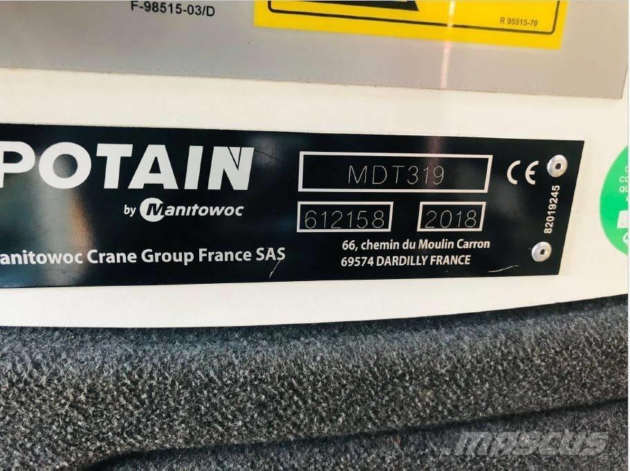 Potain MDT 319 Bygge- og tårnkraner