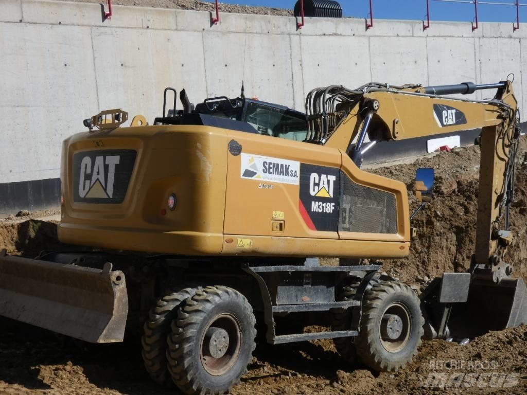 CAT M 318 F Hjulgravere