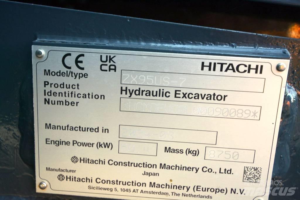 Hitachi ZX 95 US-7 Midigravere 7 - 12t