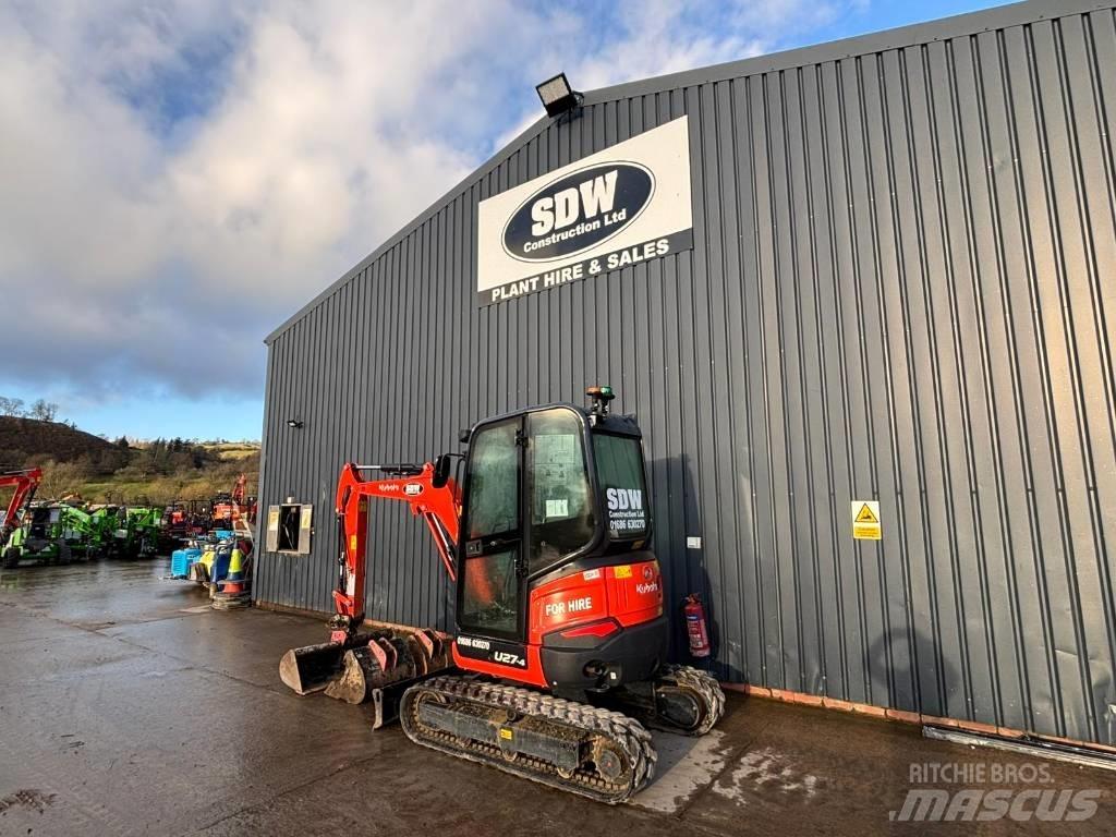 Kubota U 27-4 Minigravere <7t
