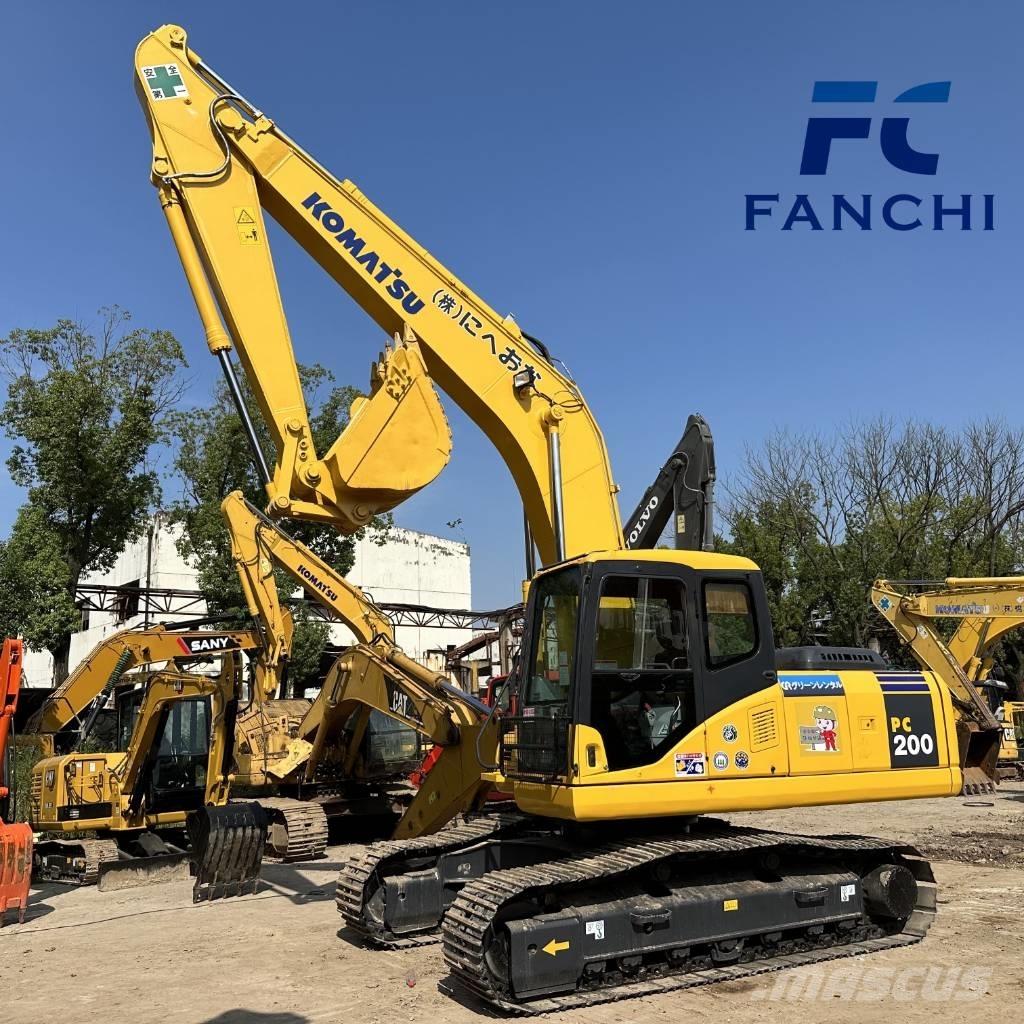 Komatsu PC 200 Beltegraver