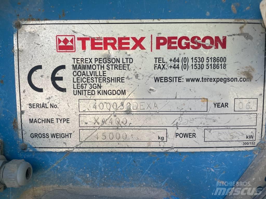 Terex Pegson XA 400 Mobile knuseverk