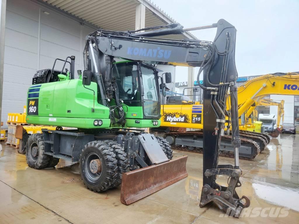 Komatsu PW 160-11 Hjulgravere