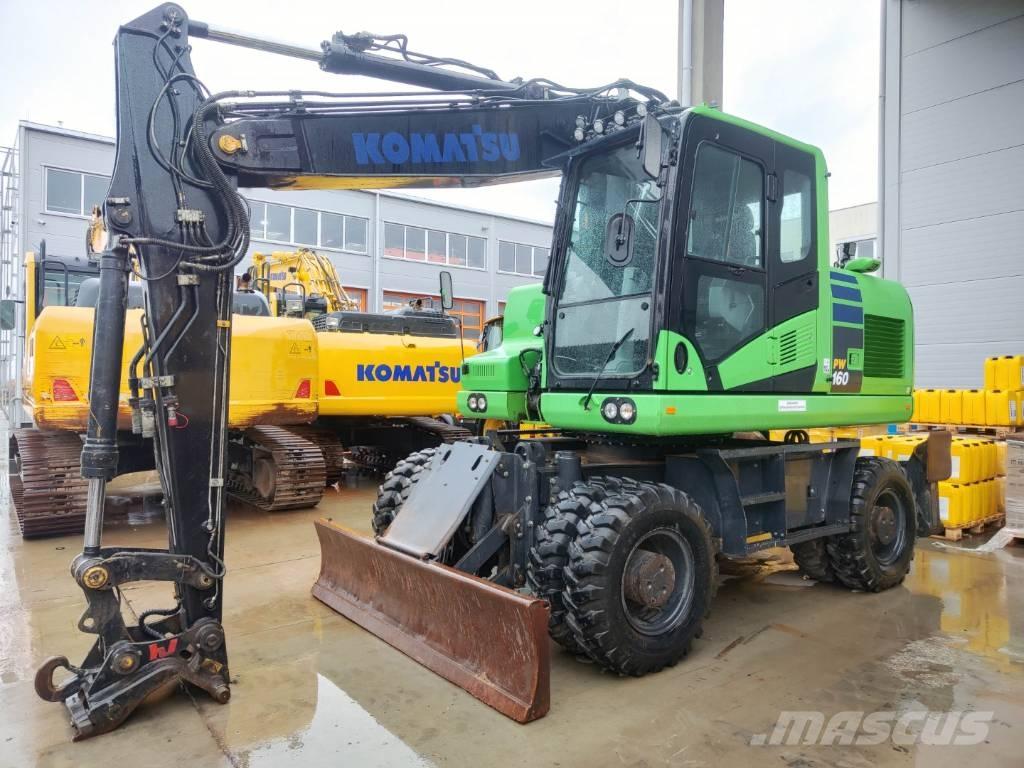 Komatsu PW 160-11 Hjulgravere