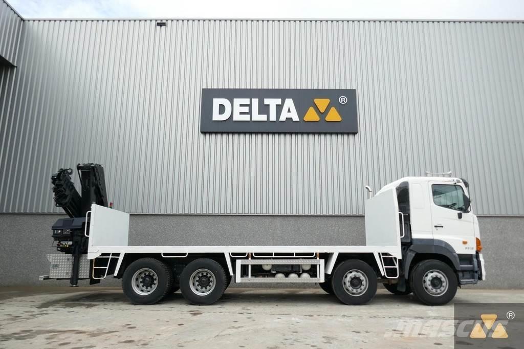 Hino 700FY crane Andre lastebiler