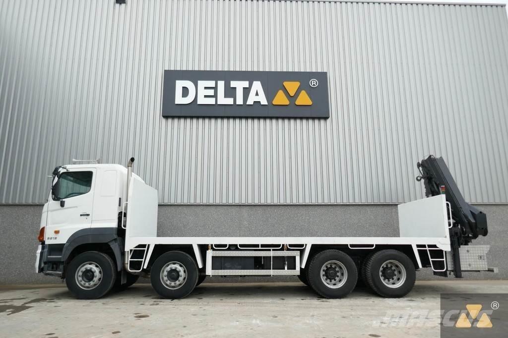 Hino 700FY crane Andre lastebiler