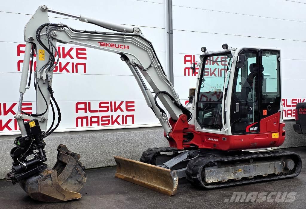 Takeuchi TB 260 Minigravere <7t