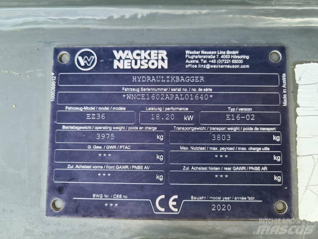 Wacker Neuson EZ36 Beltegraver
