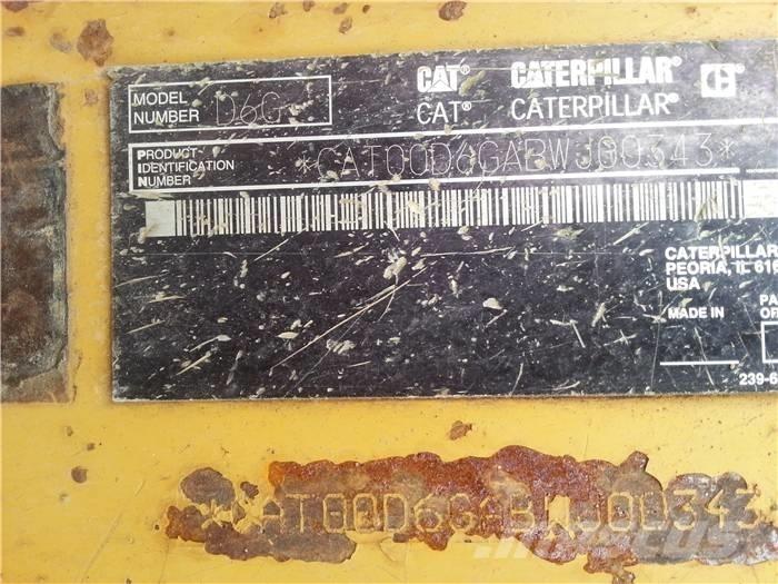 CAT D 6 G Dozere Beltegående