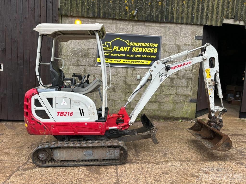 Takeuchi TB 216 Minigravere <7t