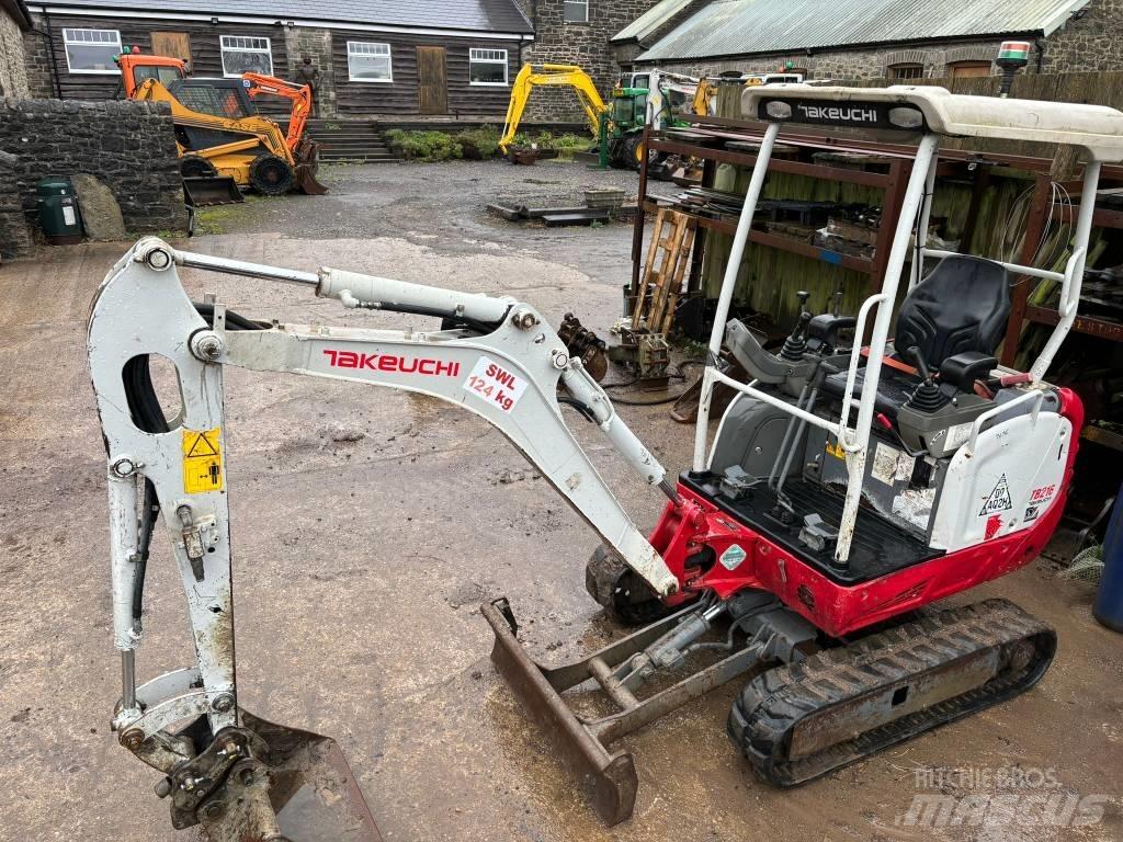 Takeuchi TB 216 Minigravere <7t