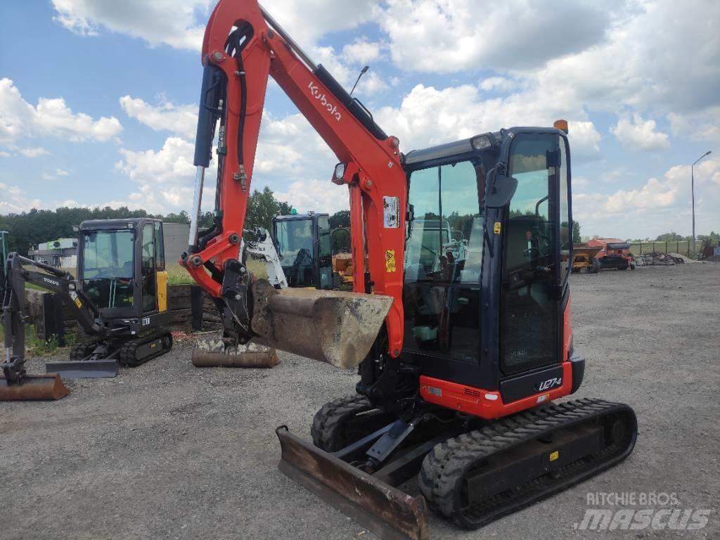 Kubota U 27-4 Minigravere <7t