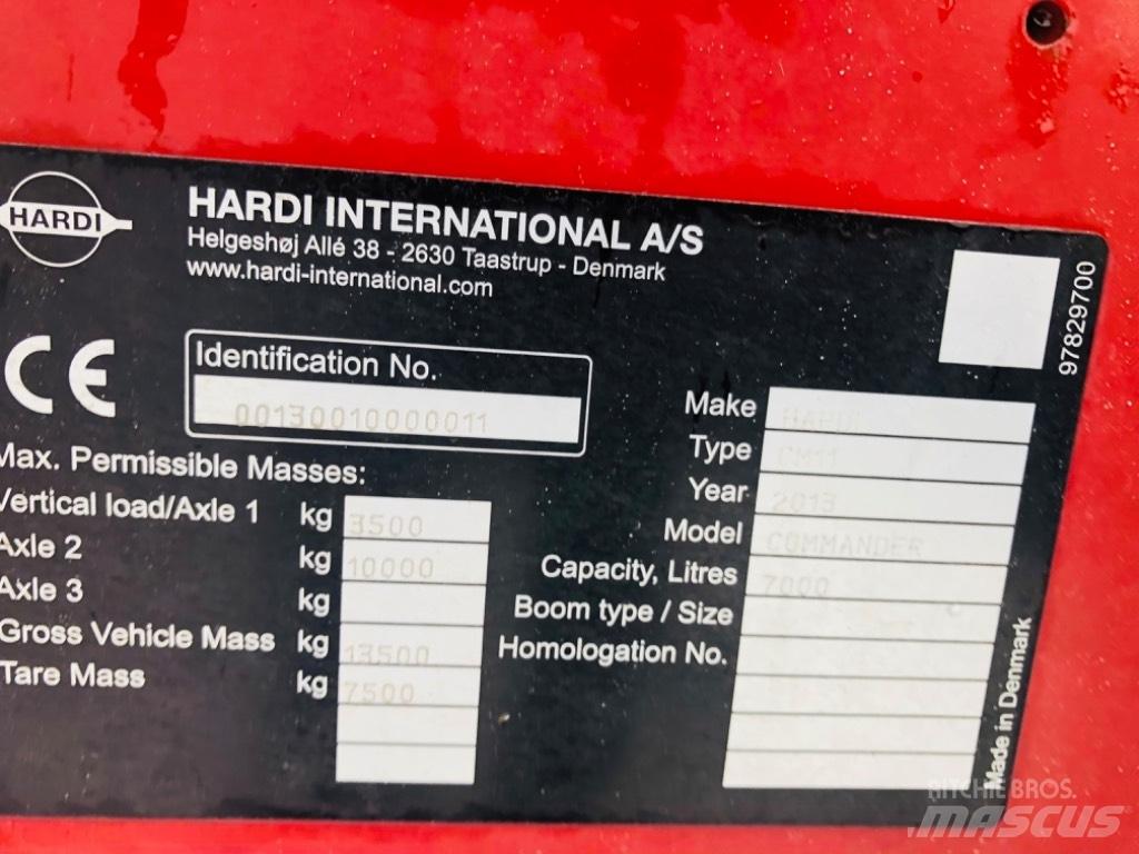 Hardi Commander 7000 Slepesprøyter