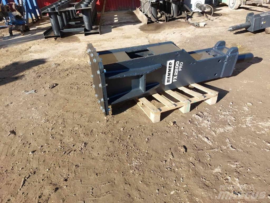 Hammer FX 2200 PRO Hydrauliske hammere