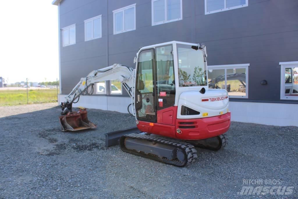 Takeuchi TB 240 Minigravere <7t