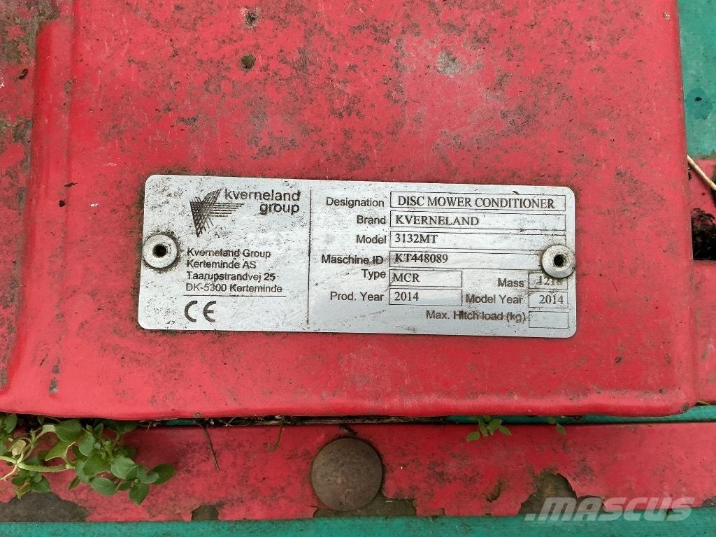 Kverneland 3132 MT Slåmaskiner