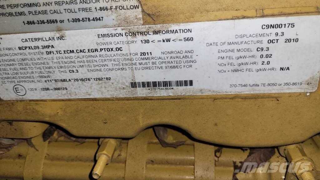 CAT C9.3 Anlegg - Annet