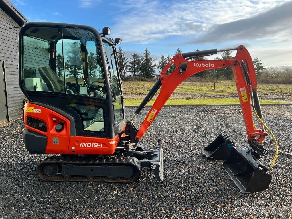 Kubota KX 019-4 Minigravere <7t