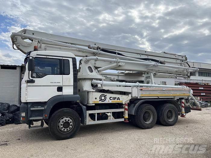 Cifa INVETTA 36X Betongpumpe biler