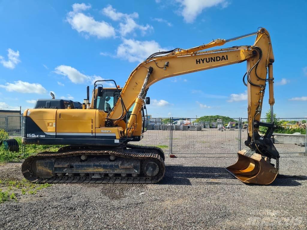 Hyundai R160LC-9A Beltegraver