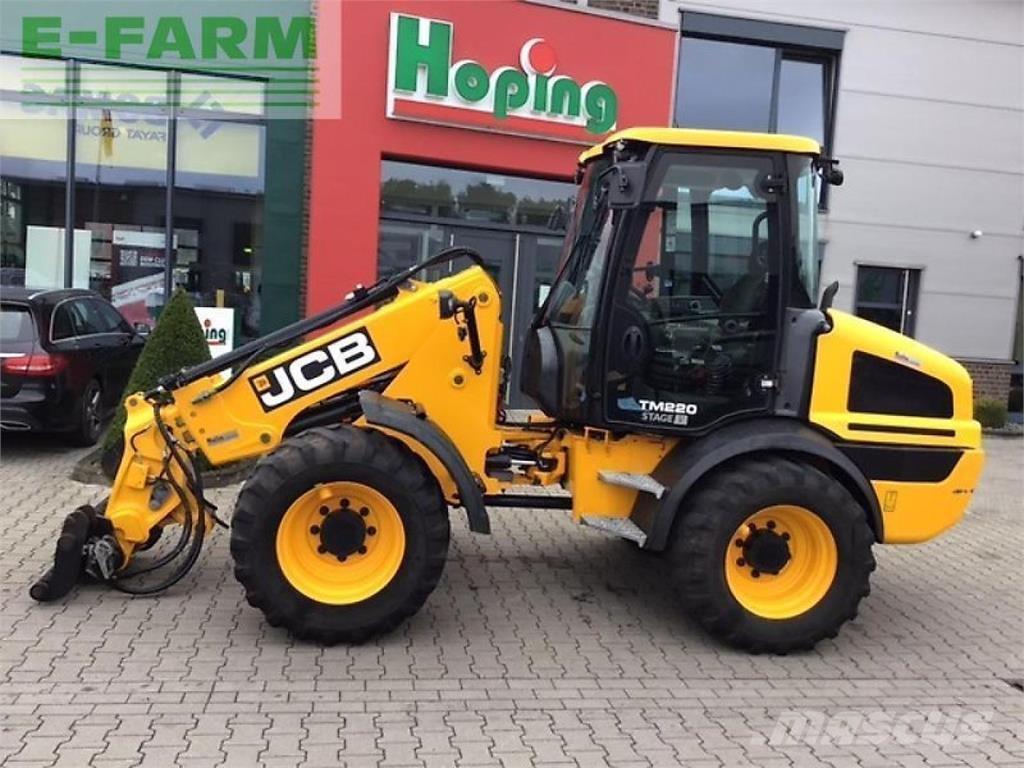 JCB tm 220 Teleskoplastere for Landbruk