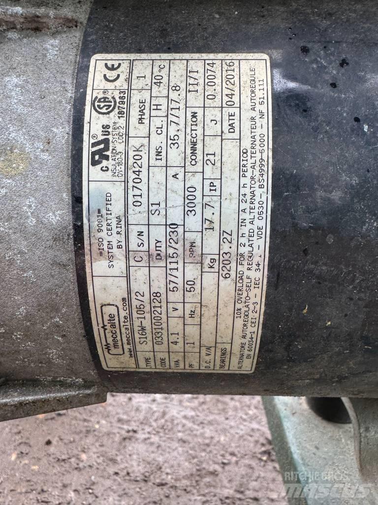  Mecc Alte 4KVA Bensin Generatorer