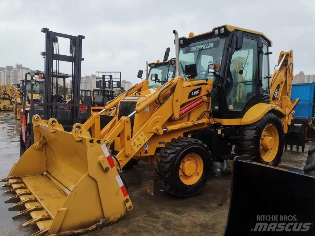 CAT 416f Traktorgravere