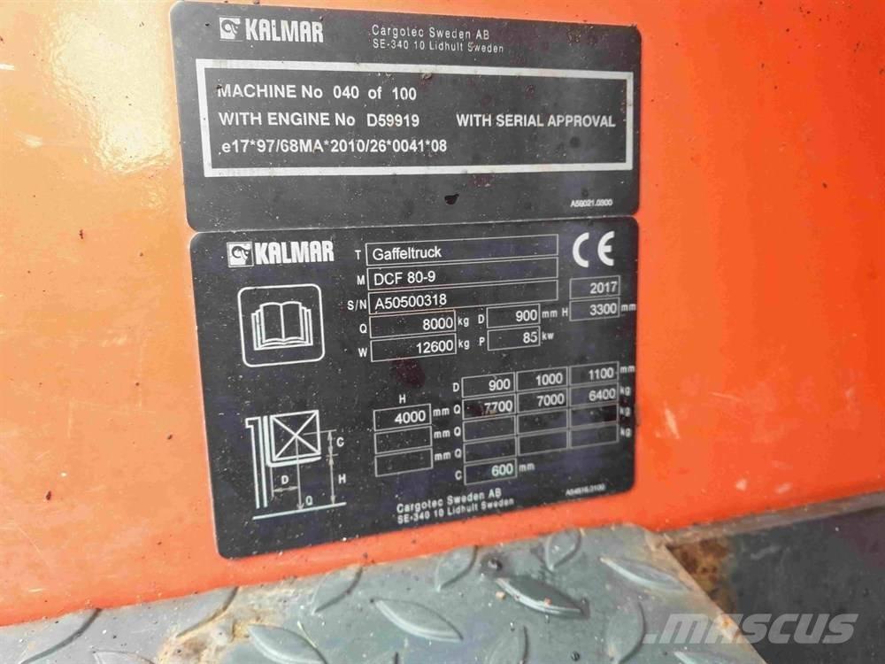 Kalmar DCF80-9 Diesel Trucker