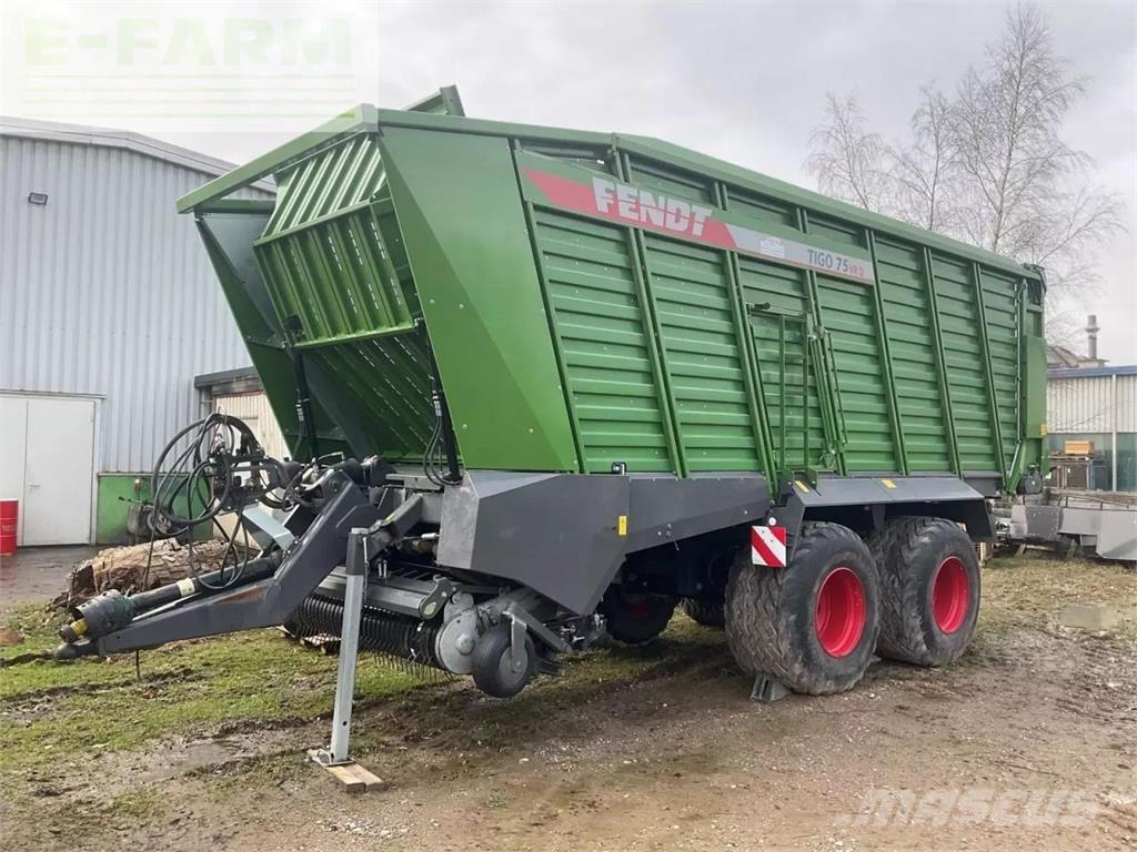 Fendt tigo 75 vr Andre semitrailere