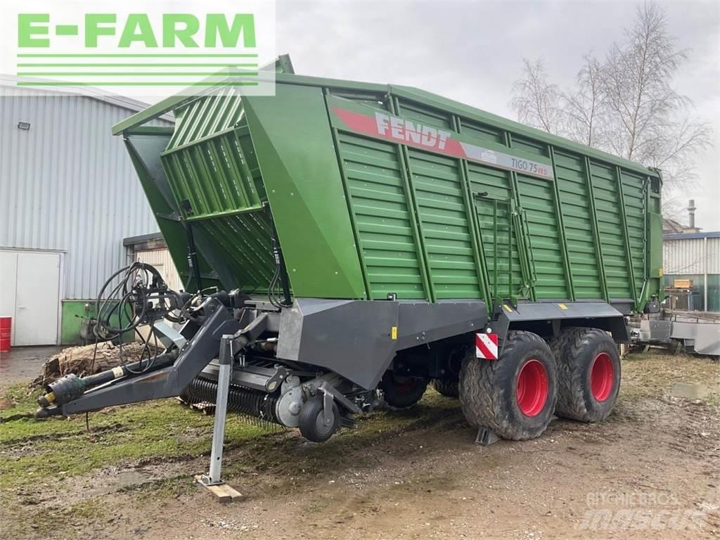 Fendt tigo 75 vr Andre semitrailere
