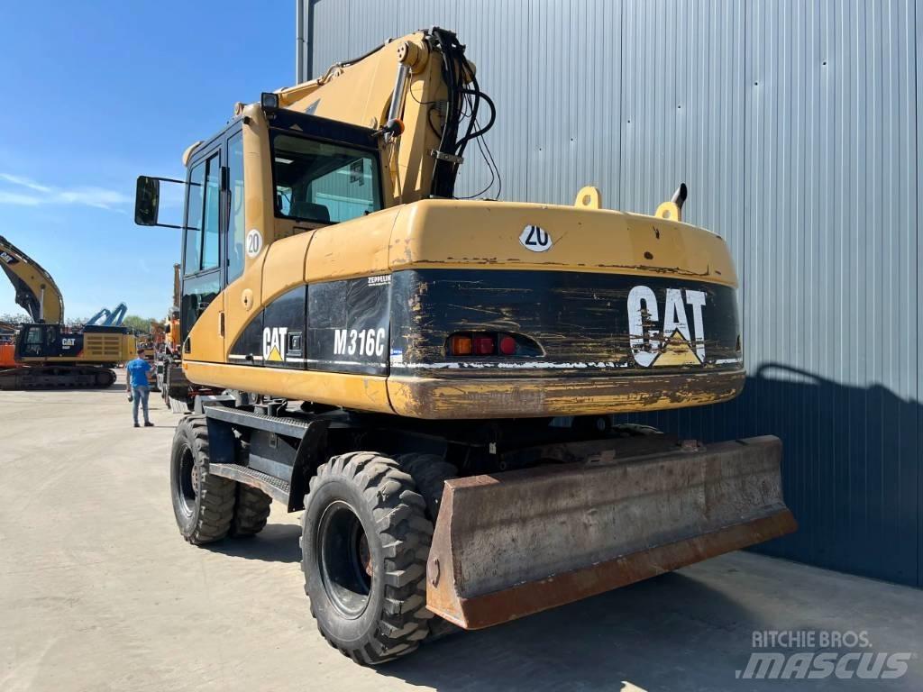CAT M316C Hjulgravere