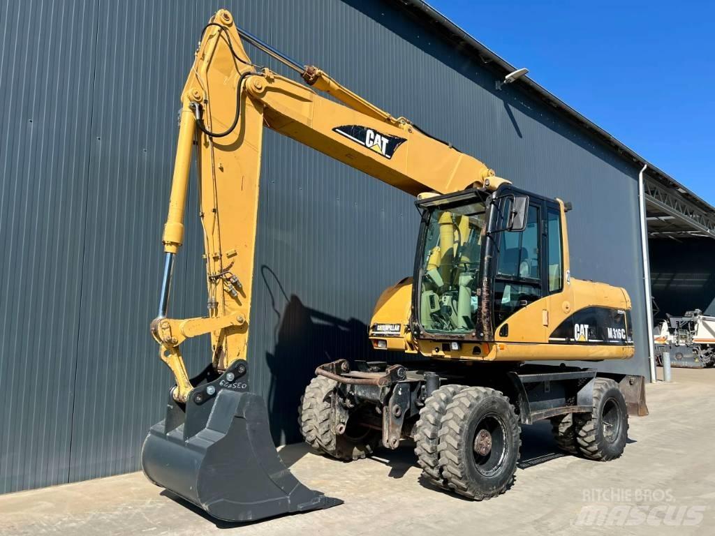 CAT M316C Hjulgravere