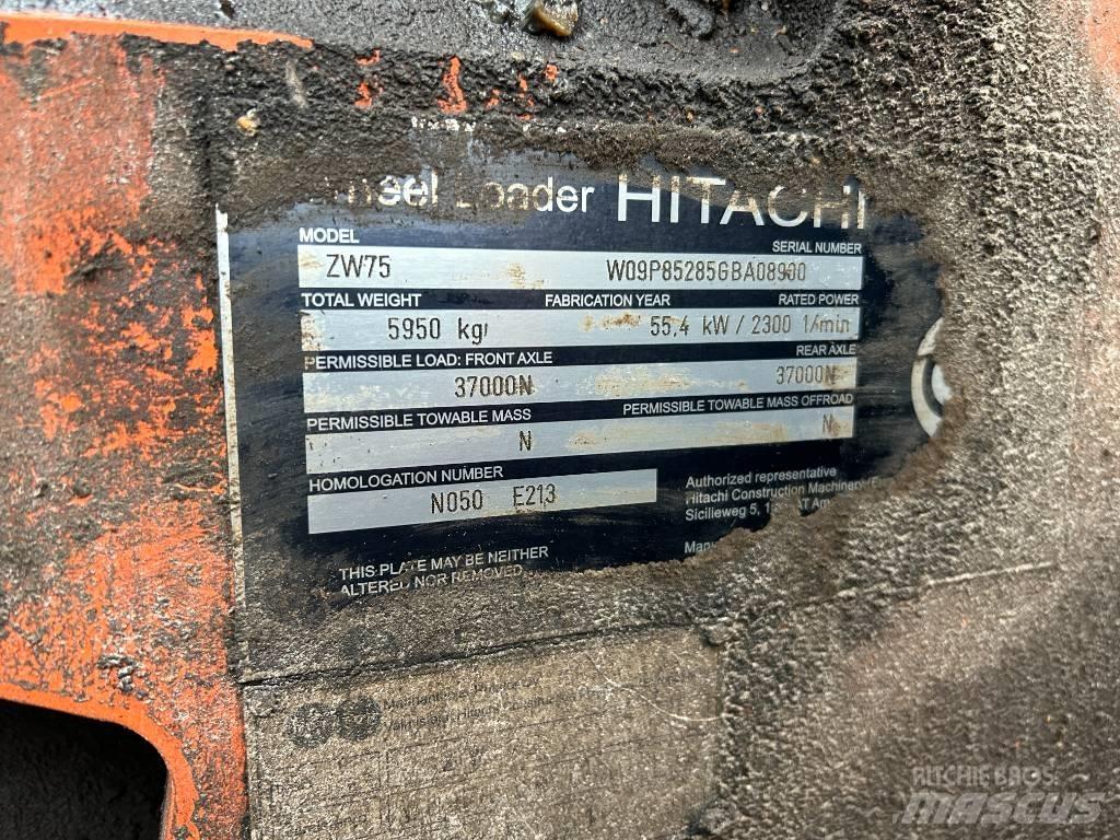 Hitachi ZW 75 Hjullastere