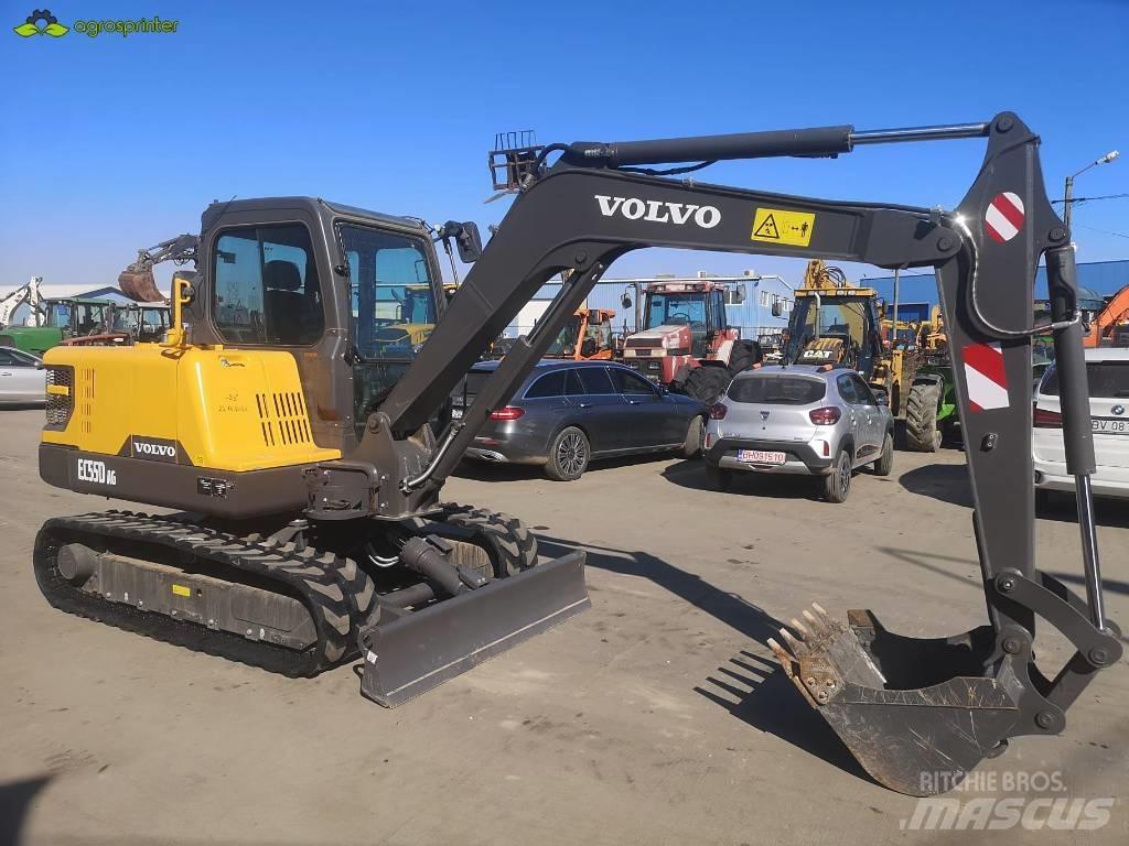 Volvo EC 55 D AG Minigravere <7t