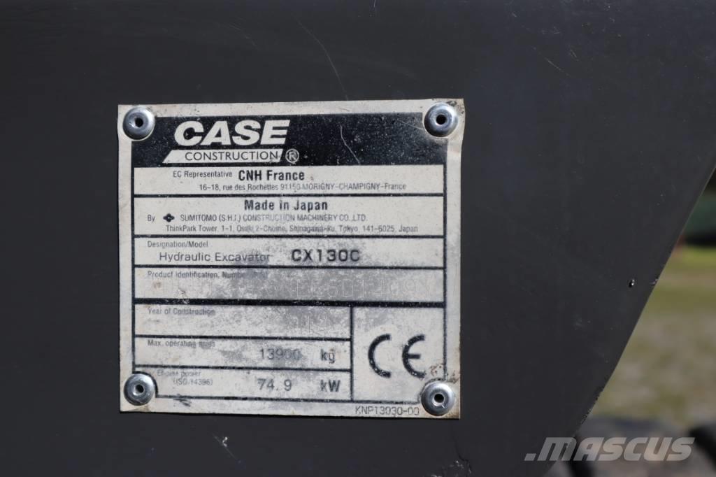 CASE CX130C Beltegraver